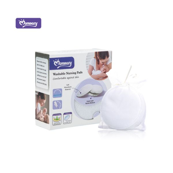 6Pcs Washable Breast Pads Momeasy
