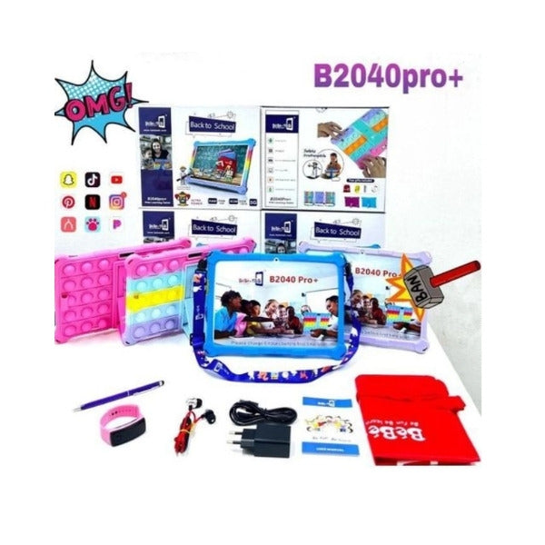 BEBE TAB B‑2040 Pro+ SIM Kids Tablet 10″ Display, 8 GB RAM, 256 GB Storage
