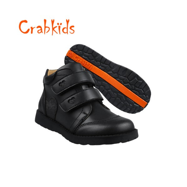 Girls CrabKids School Shoes Leather
