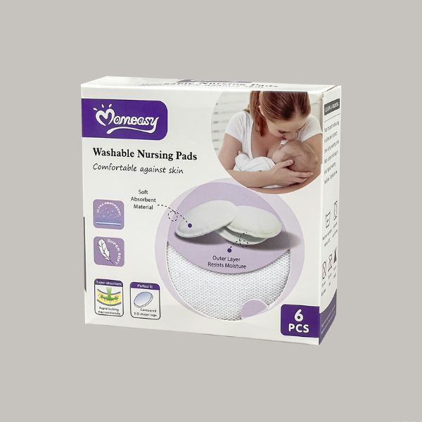 Nursing Breast Pads Washable 6Pcs