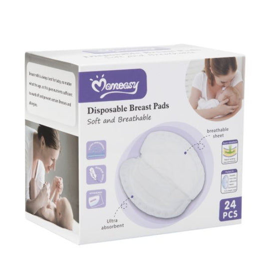 Momeasy Disposable Mums Breast Pads 24 Packs